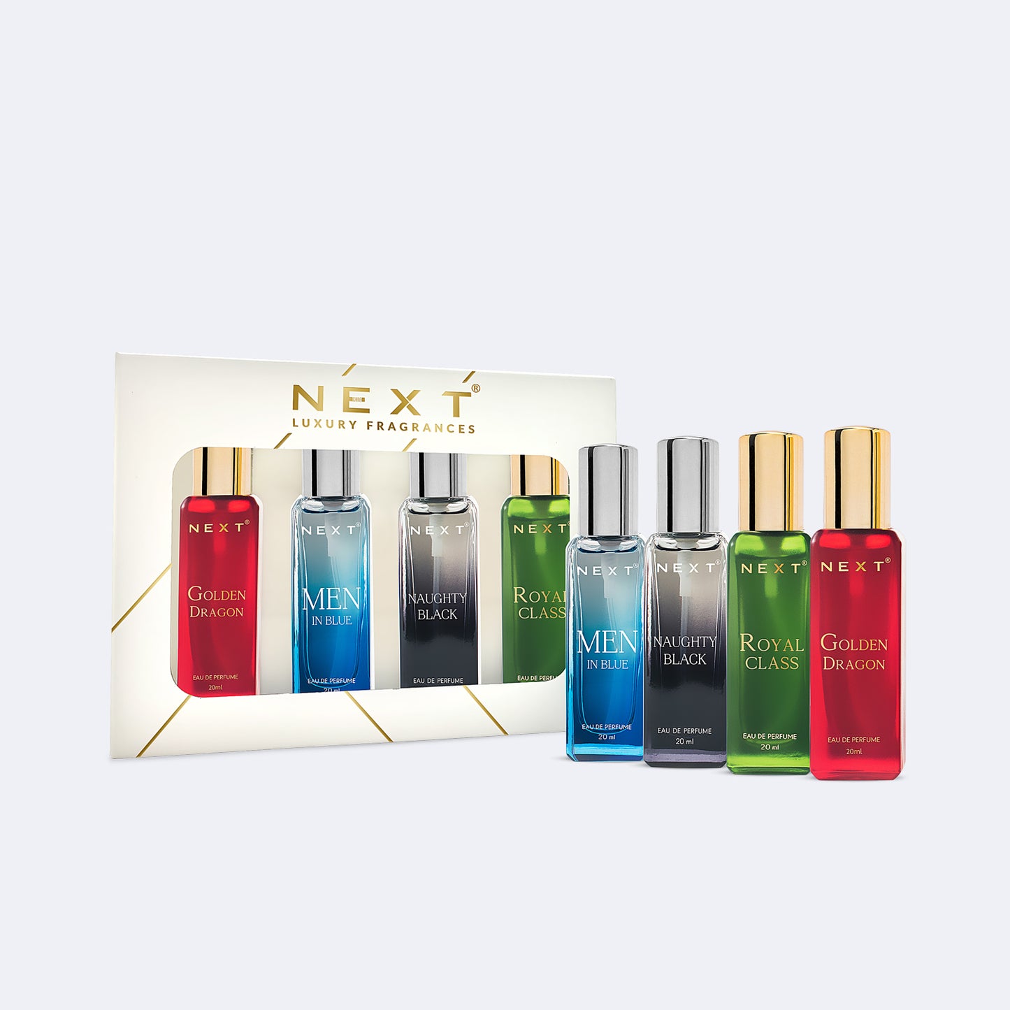 NEXT Discovery Pack ( Set of 4 Fragrances 20ml Each )