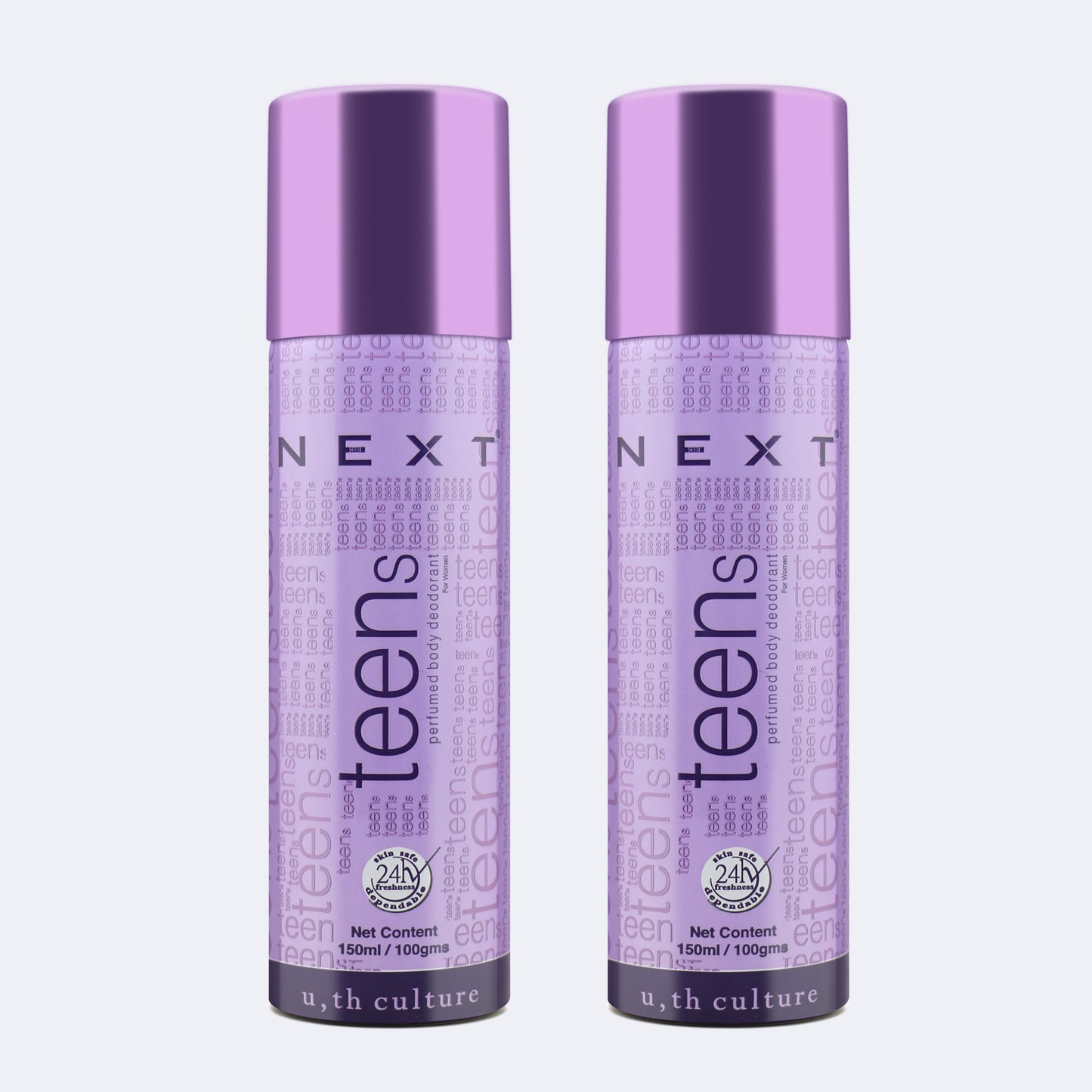 Next Combo pack of 2 Teens Perfumed Body Deodorant 2 x 150 ml