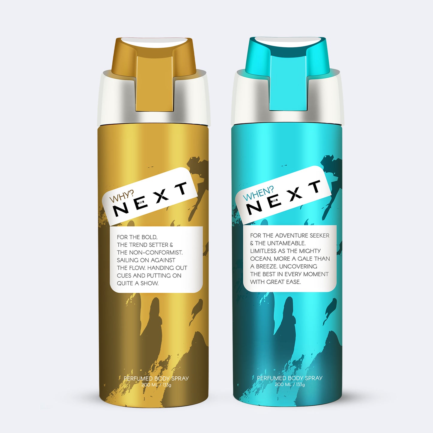 Pack of 2 Deodorants -When? and Why? - 200ml Each